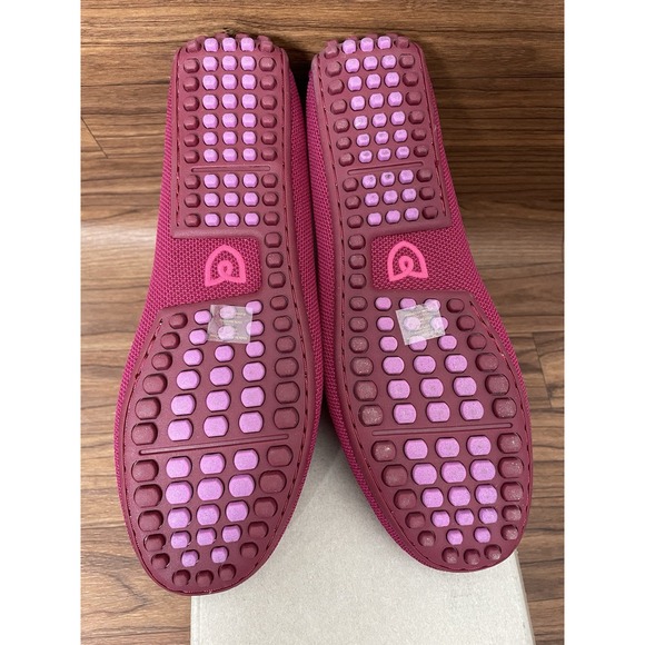 NEW Rothy's The Driver Raspberry Pink Women's Size 8 Knit Loafer - Picture 4 of 8